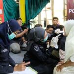 Peduli Kesehatan, Polres Pelabuhan Tanjung Perak Gelar Bakti Sosial untuk Anak Yatim