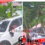 Hilang Kendali, Mobil Tabrak Lapak Warga di Libuo