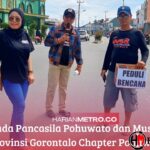 Musisi Seniman Gorontalo Chapter Pohuwaho dan Pemuda Pancasila Galang Dana Untuk Korban Tuweya