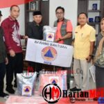 Warga Dua Desa di Wanggarasi Dapat Bantuan BNPB, Bupati Saipul Ucapkan Terima Kasih