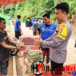 Polsek Lemito Salurkan Bantuan untuk Korban Banjir di Desa Tuweya dan Bohusami