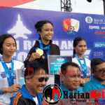 Polda Gorontalo Ukir Prestasi di Air Force Run: Bripda Navesha Juara Pertama