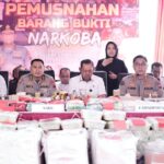 Perang Lawan Narkoba Polda Jatim Musnahkan 5,7 Juta Butir Narkotika