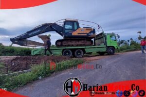 Polres Pohuwato Amankan Excavator Diduga Digunakan untuk PETI di Hutino, Dua Orang Turut Diperiksa
